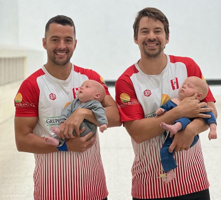 Santiago y Facundo Andreasen, hermanos y campeones del mundo. Santiago y Facundo Andreasen, hermanos y campeones del mundo.