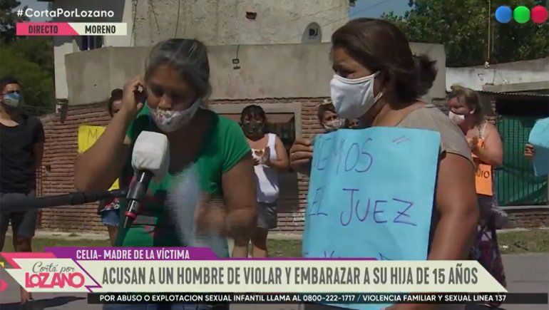 Encontró a su esposo violando a su hija de 15 años