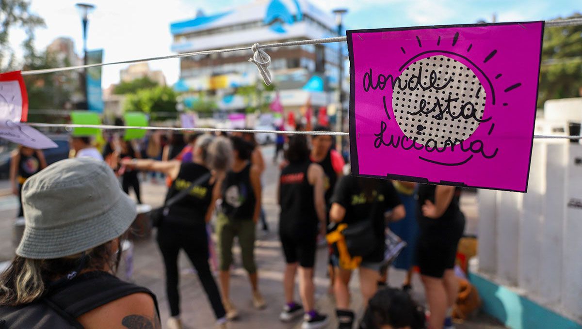 Marcha por Luciana Muñoz a cuatro meses de su desaparición: qué dijo su madre