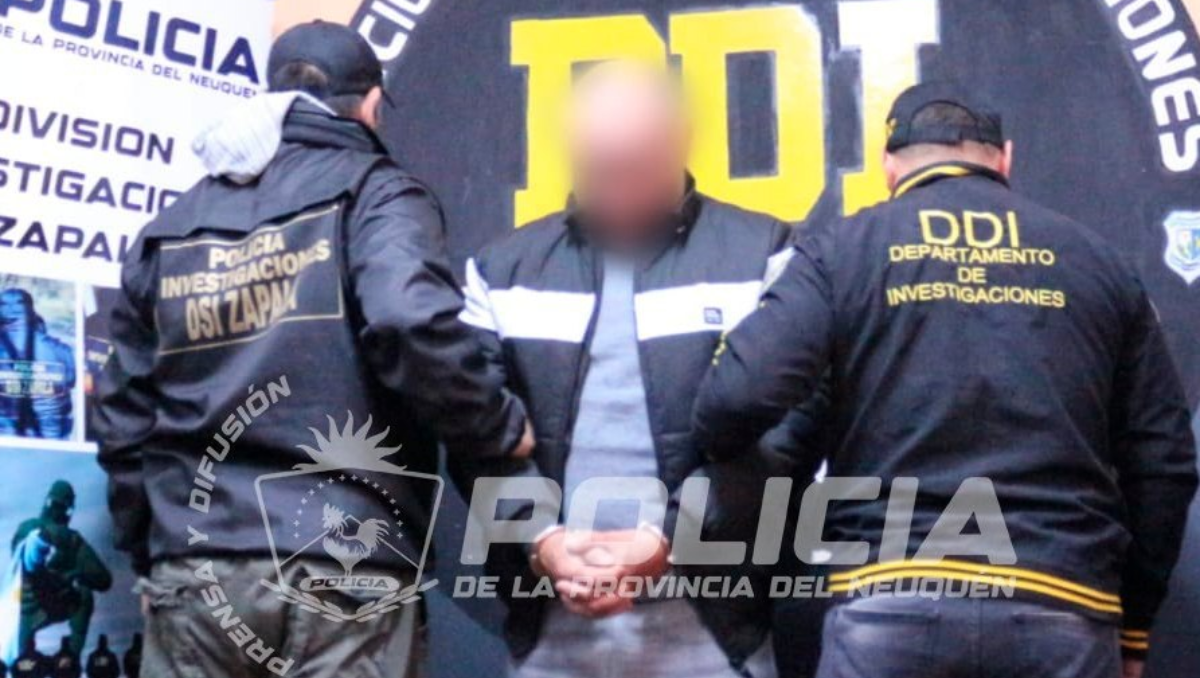Un abusador sexual de Zapala fue detenido en San Luis tras estar más de siete meses prófugo