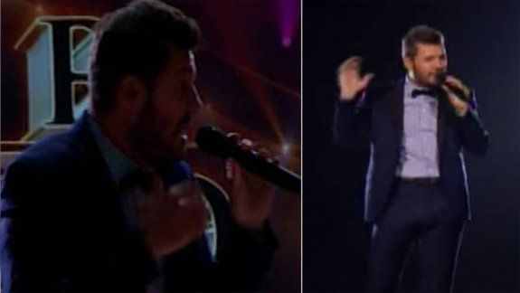 tinelli se burlo del gobierno y abrio showmatch sin luz