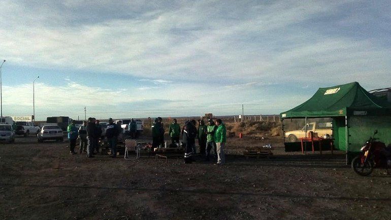 Camioneros impidieron el paso de transporte en la Autovía Norte