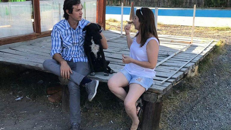 El diputado macrista habló con vecinos y emprendedores.