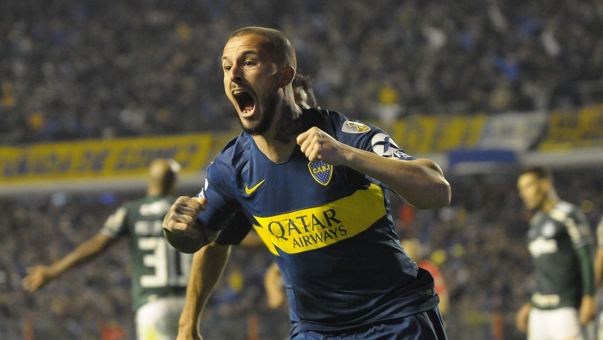 Darío Benedetto fue el héroe de Boca en el último mano a mano entre ambos, por la Copa Libertadores 2018.