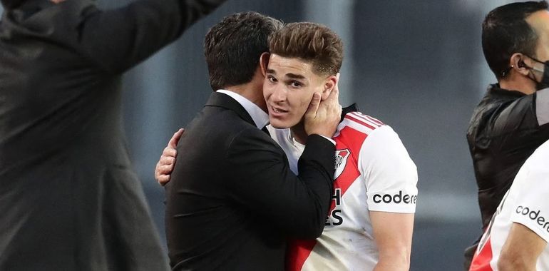 ¿Qué dijo Gallardo sobre la sequía goleadora de Julián Álvarez?