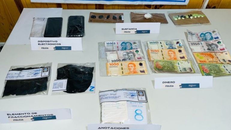 En un mismo día, la Policía desbarató dos kioscos narco en distintas ciudades