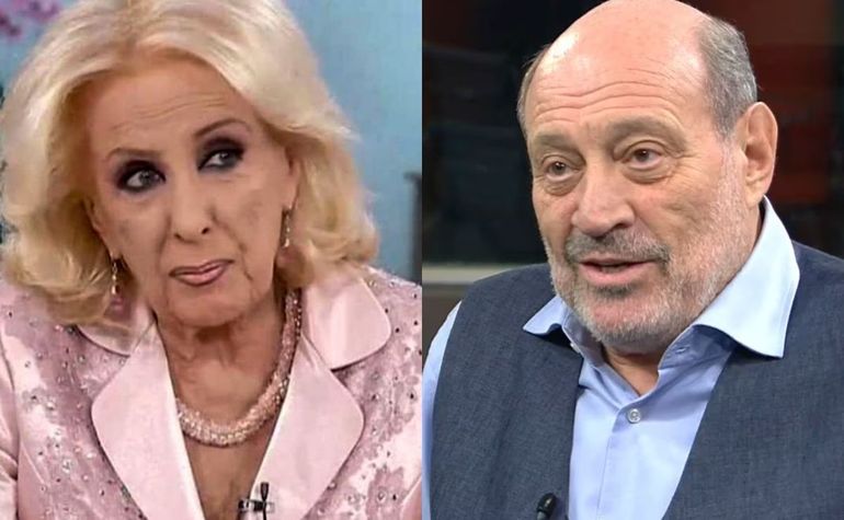 Mirtha Legrand y Alfredo Leuco tuvieron un divertido diálogo sobre moda.