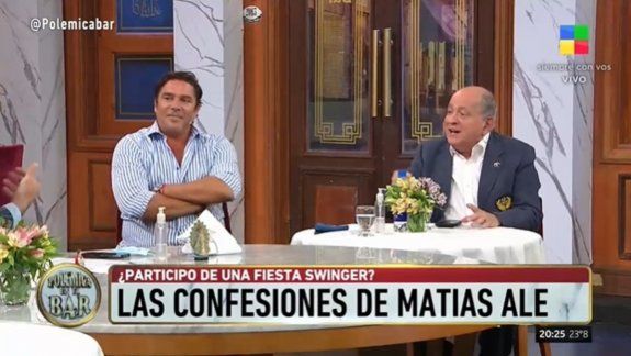 Las increíbles experiencias swinger de Matías Alé y Chiche Gelblung