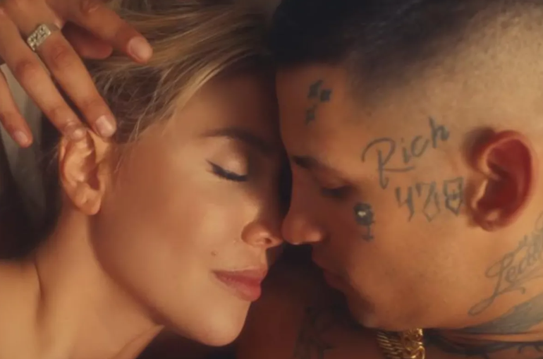 El lanzamiento del video de L-Gante con Wanda Nara generó tanta expectativa como controversia.