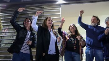 Fany Mansilla el día de la elección de ATEN el 29 de mayo pasado. Fany Mansilla el día de la elección de ATEN el 29 de mayo pasado.