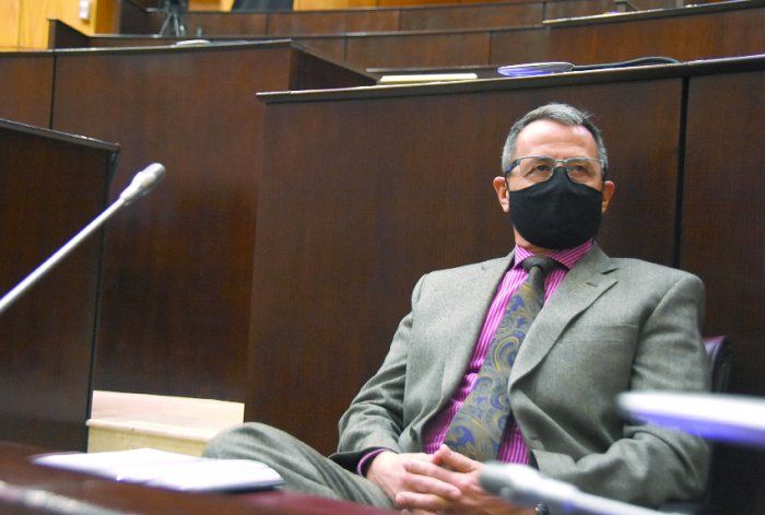 Santiago Terán fue contundente en su defensa y se mostró confiado al brindar su alegato.