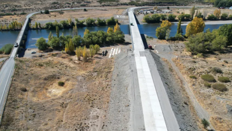 El puente de la Rinconada quedó habilitado este martes