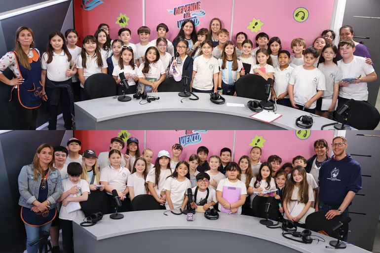 Cuarto grado del colegio María Auxiliadora copó la redacción de LM Neuquén