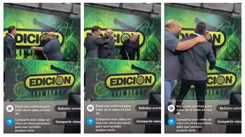 El escandaloso cruce en televisión se registró durante el envío llamado Edición Limitada, que se emite por Canal 8 de Rivera El escandaloso cruce en televisión se registró durante el envío llamado Edición Limitada, que se emite por Canal 8 de Rivera