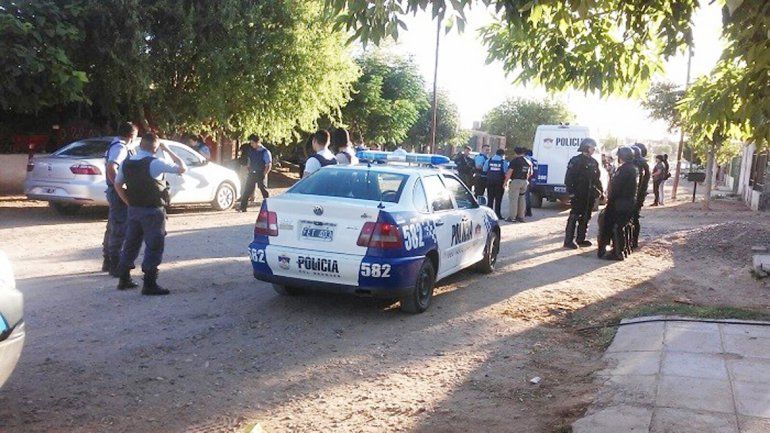 La Policía encontró a Popeye Rodríguez en el barrio Otaño de Plaza Huincul.