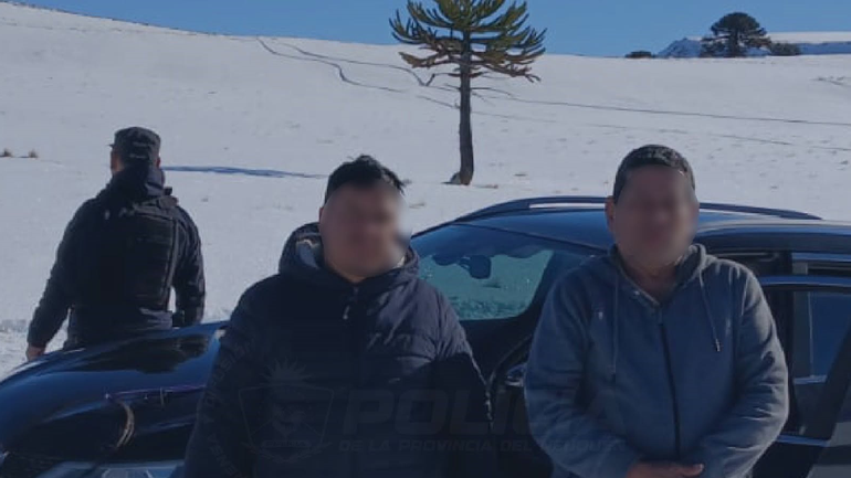 Villa Pehuenia: atraparon a dos colombianos que ingresaron por un paso fronterizo ilegal