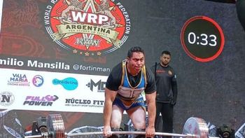 el neuquino que levanto casi 700 kilos y se va otra vez al mundial el neuquino que levanto casi 700 kilos y se va otra vez al mundial