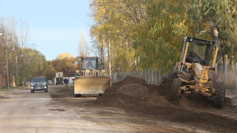 Avanza el asfalto en Neuquén con 40 cuadras para Valentina Sur