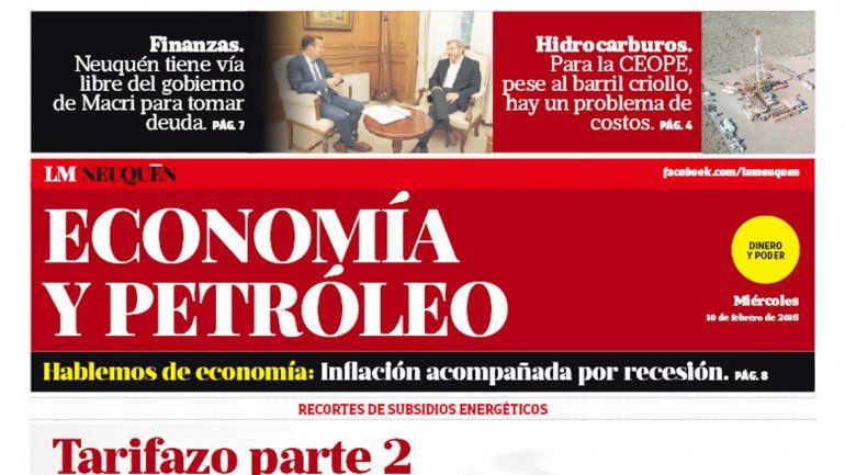 Suplemento Economía y Petroleo.