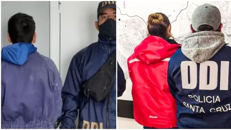 Los acusados fueron detenidos a fines de 2021 en Río Gallegos, por la Policía de Santa Cruz, después de que los chicos declararon en Cámara Gesell. Los acusados fueron detenidos a fines de 2021 en Río Gallegos, por la Policía de Santa Cruz, después de que los chicos declararon en Cámara Gesell.