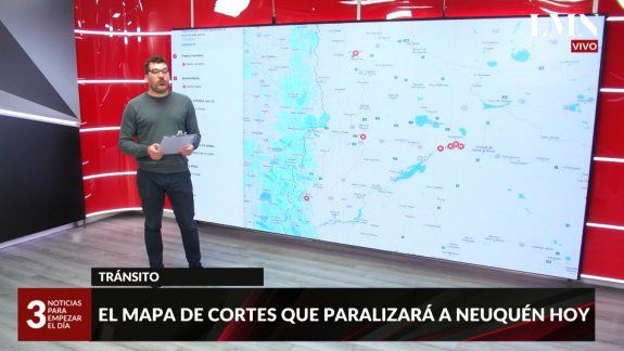 Cortes en Neuquén