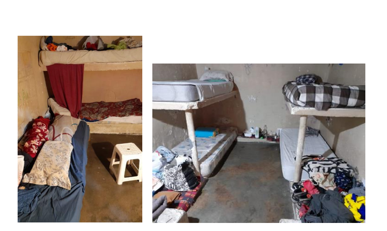 Celdas de Comisaría 5°, Centenario, obtenido del Informe 2024 del Grupo de Control del Encierro. Celdas de Comisaría 5°, Centenario, obtenido del Informe 2024 del Grupo de Control del Encierro.