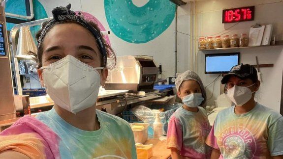 Una argentina que vende sándwiches es furor tras preparar el almuerzo de Biden