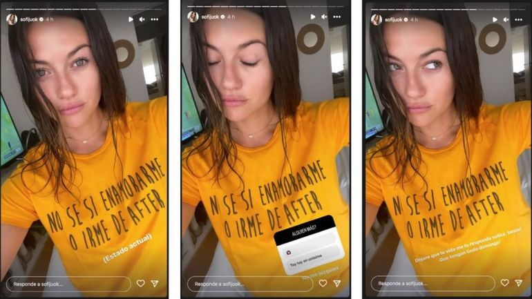 Sofía Jujuy Jiménez jugando con sus seguidores