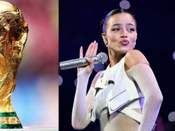 Emilia Mernes participó en la nueva canción para el Mundial 2026. Emilia Mernes participó en la nueva canción para el Mundial 2026.