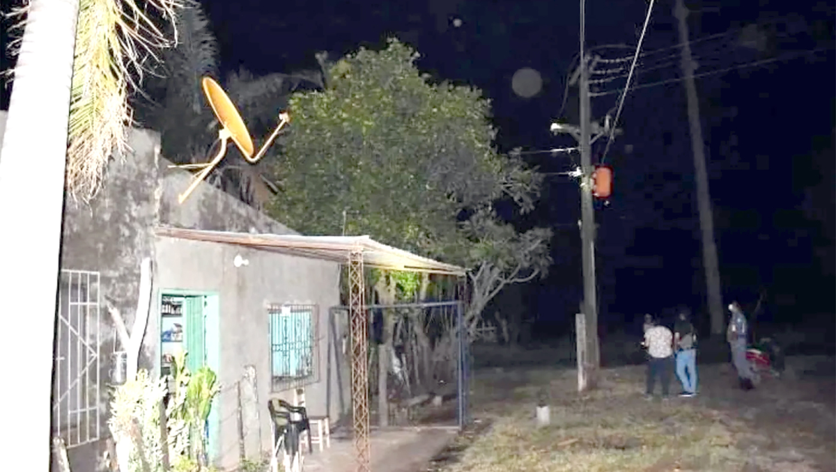 No había luz y cuando volvió