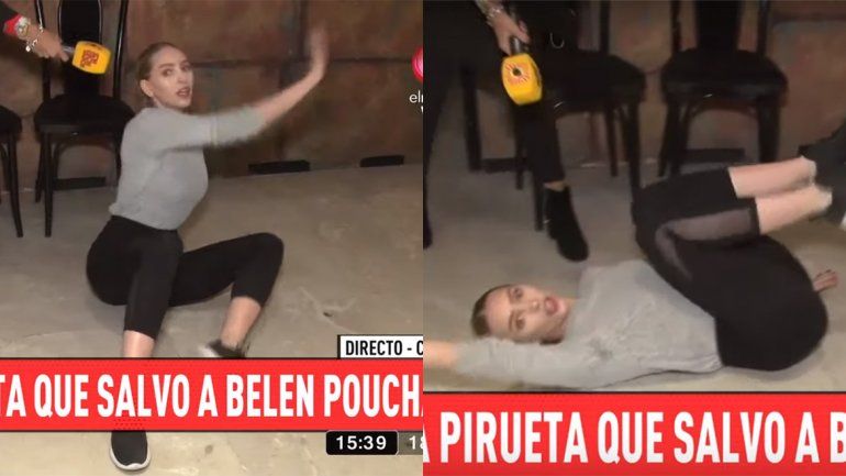 Video: la pirueta de Belén Pouchán con la que logró escapar de tres ladrones