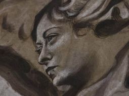 El querubín con la cara parecida a Giorgia Meloni, que desató la polémica en Italia. El querubín con la cara parecida a Giorgia Meloni, que desató la polémica en Italia.