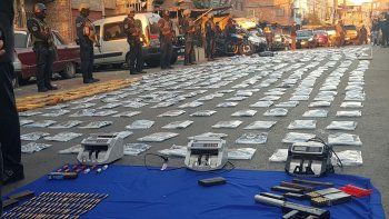 Del operativo participaron unos 500 efectivos de la Federal.