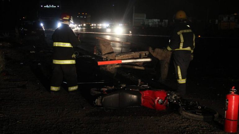 Al momento se desconoce la mecánica del accidente. Foto Centenario Digital. Al momento se desconoce la mecánica del accidente. Foto Centenario Digital.