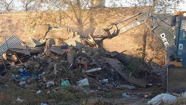 El operativo fue coordinado por el Municipio de Cipolletti y la Policía de Río Negro.