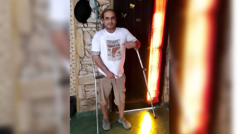 De Neuquén a Esquel en silla de ruedas: una travesía de más de 700 kilómetros para cumplir el sueño de su hija | LM Neuquen De Neuquén a Esquel en silla de ruedas: una travesía de más de 700 kilómetros para cumplir el sueño de su hija