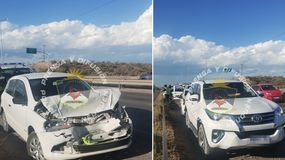 La vicegobernadora iba en la camioneta que chocó en Ruta 7: qué pasó