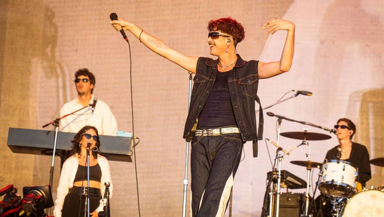 Bándalos Chinos en el Lollapaloza. Bándalos Chinos en el Lollapaloza.