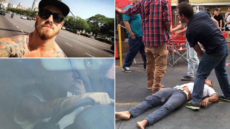 Fede Bal protagonizó una pelea en un local de comidas en Carlos Paz