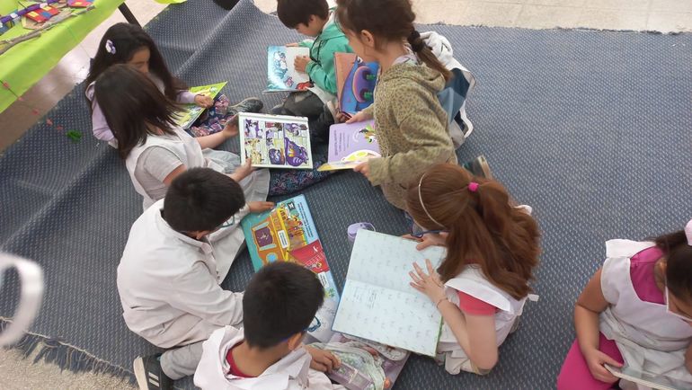 Una carrera con libros