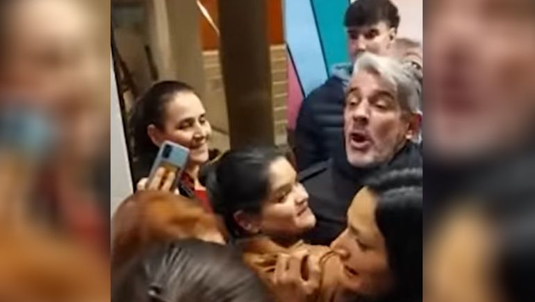Video: Pablo Echarri fue amenazado en la calle y sus fans lo defendieron
