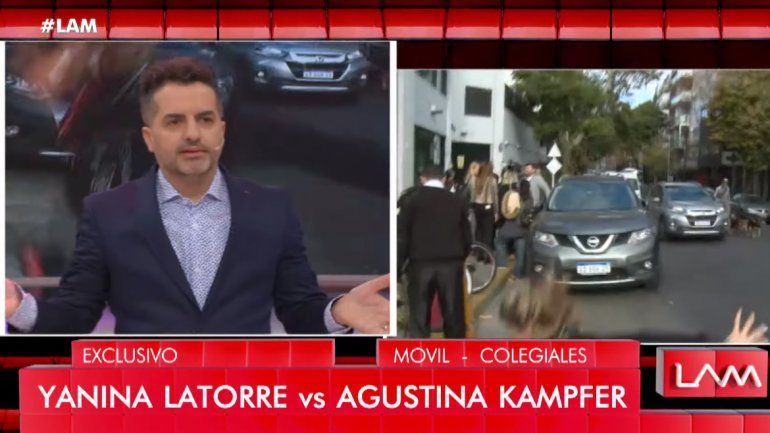 ¡Me lo llevé puesto!: la caída en vivo de la notera de LAM