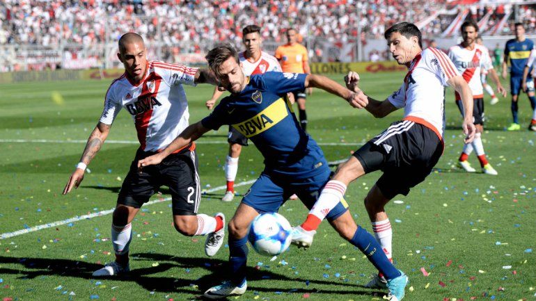 El superclásico fue para Boca en un discreto partido