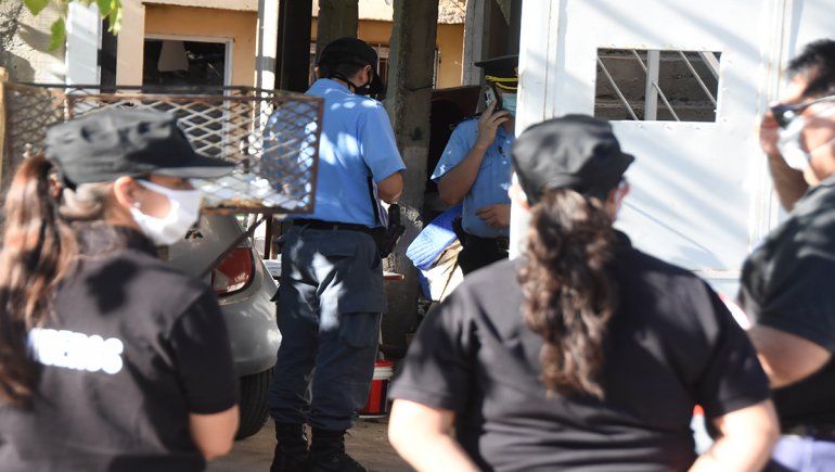 El incendio se produjo en una vivienda ubicada en la calle El Manzano 1817.