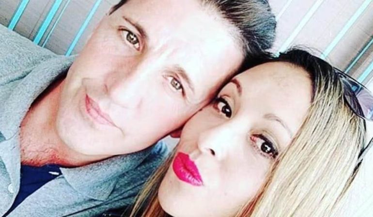 Silvia Luna junto a Juan, quien era su pareja en ese momento, antes del crimen. Silvia Luna junto a Juan, quien era su pareja en ese momento, antes del crimen.