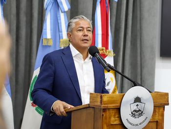 Rolando Figueroa destacó el acuerdo con Pullaro. Rolando Figueroa destacó el acuerdo con Pullaro.