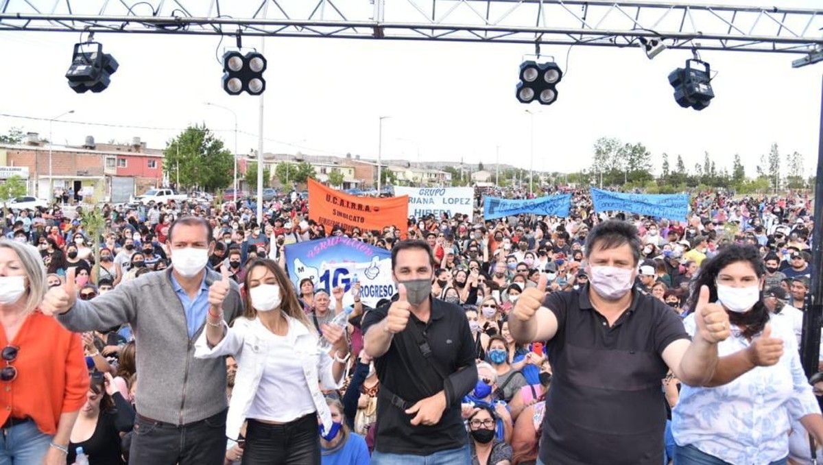 Los candidatos del MPN cerraron la campaña en el Oeste neuquino