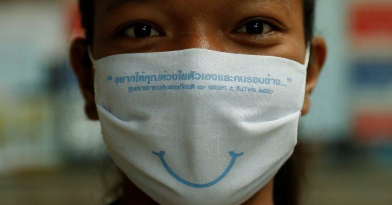 Unicef fomenta el uso de barbijos en los niños