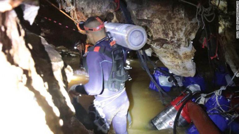 Así es el operativo rescate de los niños atrapados en la cueva