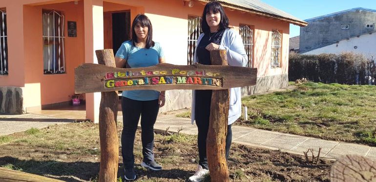 Andacollo: con la ayuda de la gente, reabren biblioteca